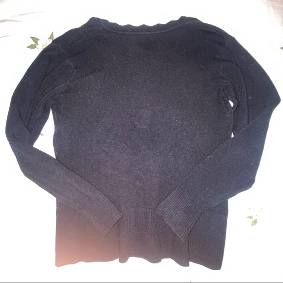 cute beaded blue & gold fairy core v-neck sweater 🧚🏾‍♀️ - Picture 4 of 4